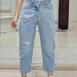 شلوار جین زنانه مام استایل قد 90  سایز 38 تااااا 48  با ارسال رایگان 