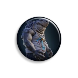 پیکسل ابیگل طرح کینگ شارک کوسه مدل King Shark کد 001