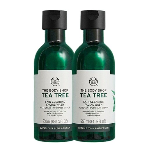 ژل شستشو صورت بادی شاپ مدل TEA TREE حجم 250 میلی لیتر