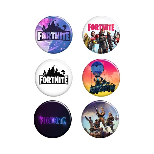 پیکسل ابیگل طرح بازی فورتنایت fortnite کد 011 مجموعه 6 عددی