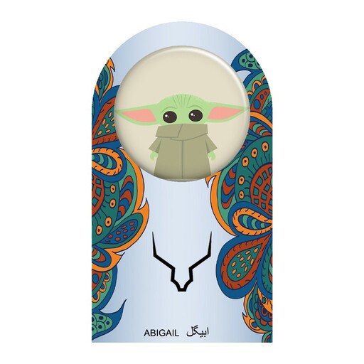 پیکسل ابیگل طرح انیمیشن baby yoda کد 002