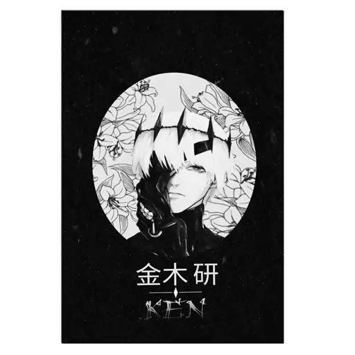 پوستر مدل پوستر مدل کانکی Kaneki طرح انیمه توکیو غول Tokyo ghoul کد 525