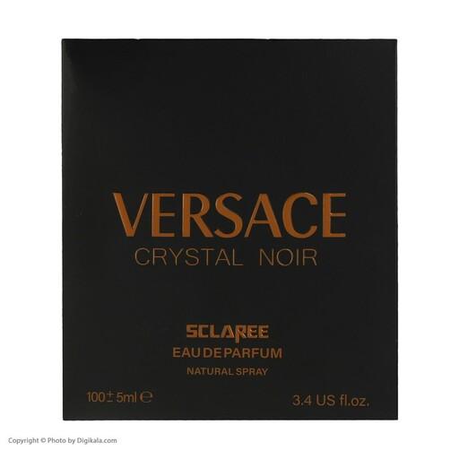 ادو پرفیوم زنانه اسکلاره مدل Versace Crystal Noir حجم 100 میلی لیتر