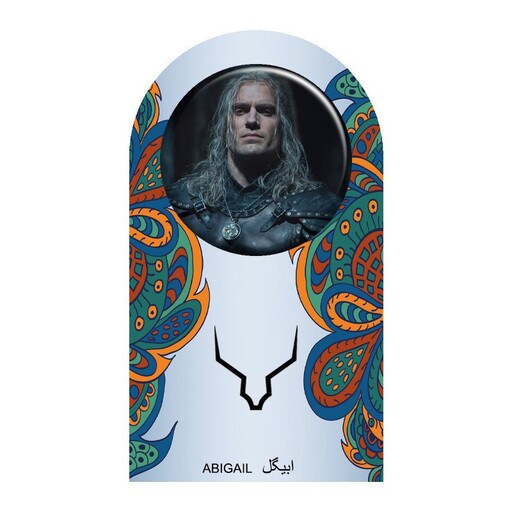 پیکسل ابیگل طرح سریال ویچر هنری کویل مدل Witcher Henry Cavill کد 023