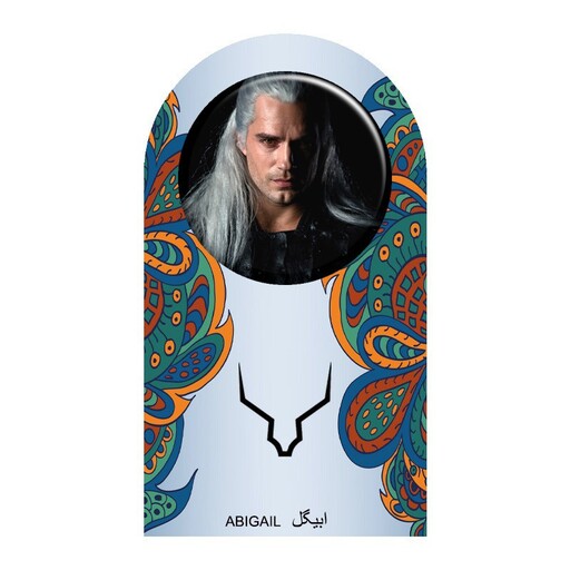 پیکسل ابیگل طرح سریال ویچر هنری کویل مدل Witcher Henry Cavill کد 014