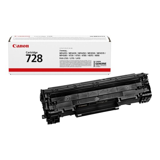 کارتریج مشکی Canon مدل 728 - مشکی