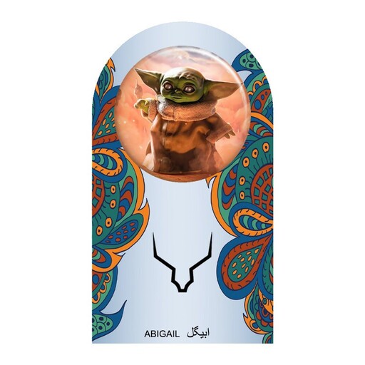 پیکسل ابیگل طرح انیمیشن baby yoda کد 011