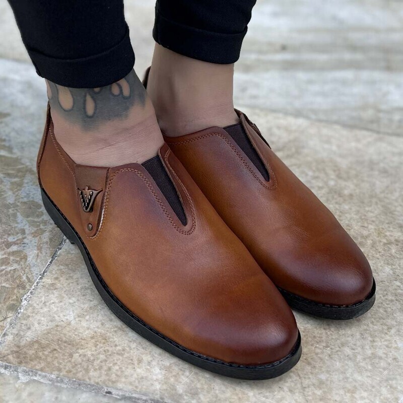 کفش مردانه قهوه ای