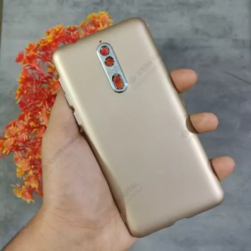 قاب گوشی Nokia 8 مدل ژله ای سیلور رینگ - طلایی