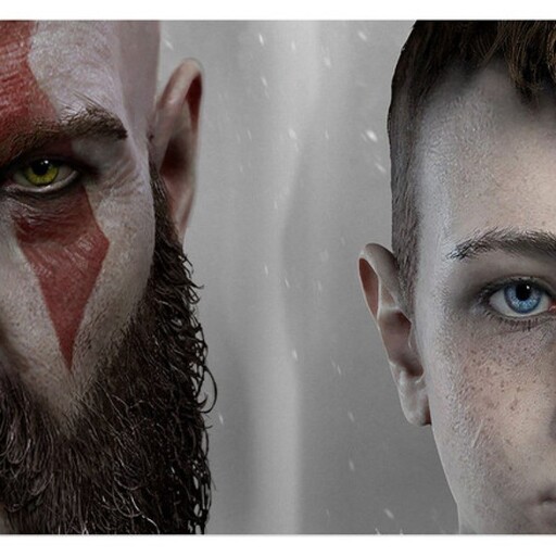 تابلو شاسی مدل God of War سایز 20 در 30