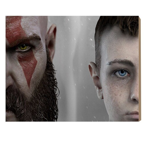 تابلو شاسی مدل God of War سایز 20 در 30