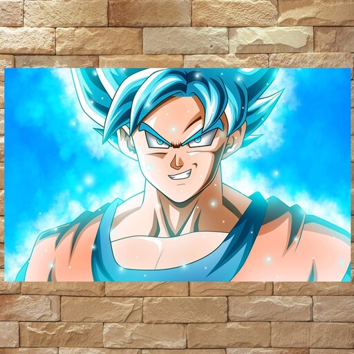 تابلو شاسی مدل گیمینگ فیلم و سریال انیمه دراگون بال dragon ball کد 1122 سایز 20 در 30