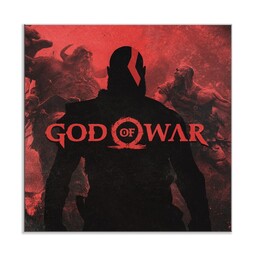 تابلو شاسی طرح God of War مدل T-108 سایز 20 در 30