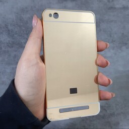 قاب گوشی شیائومی Xiaomi Redmi 3 مدل آینه ای - طلایی