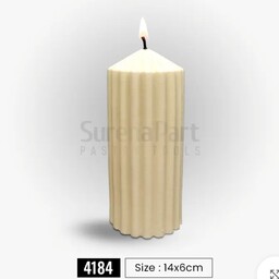 قالب شمع سازی سیلیکونی استوانه شیاردار کد4184