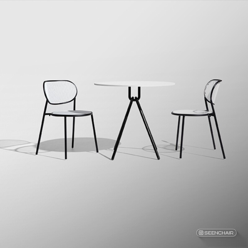 صندلی ناهارخوری  فلزی مدل متیو(هزینه ارسال پس کرایه)