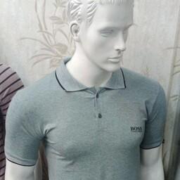 تیشرت یقه دار پیراهنی شیک و ساده مردانه سایز XL 2XL 3XL 4XL