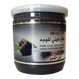 ماسک گچی روشن کننده و پاک کننده عمیق لیزر وایت عصاره خاک رس و زغال سفید کننده فوری حجم 400 میل