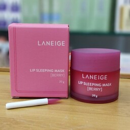 ماسک خواب لب  20 گرمی برند لانیژ LANEIGE ساخت کشور کره تقویت کننده لب ها ، نرم کننده و آبرسان برطرف کننده  پوست مرده