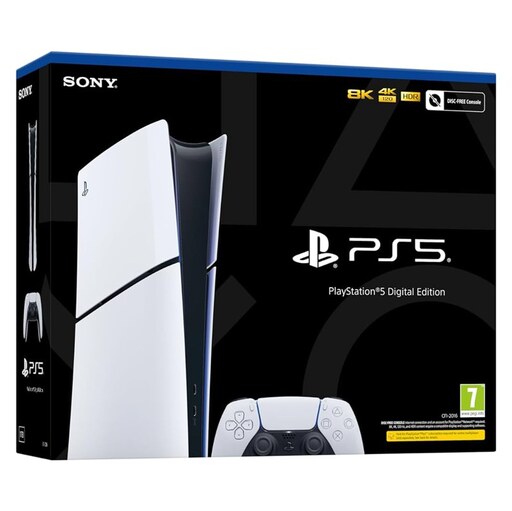 PS5 slim ، کنسول پلی استیشن 5 اسلیم نسخه دیجیتال