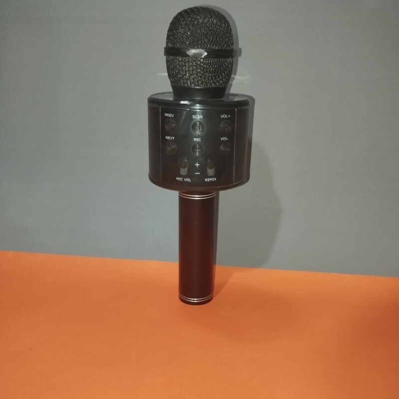 میکروفون اسپیکر بلندگو WS858 باطری بزرگ 