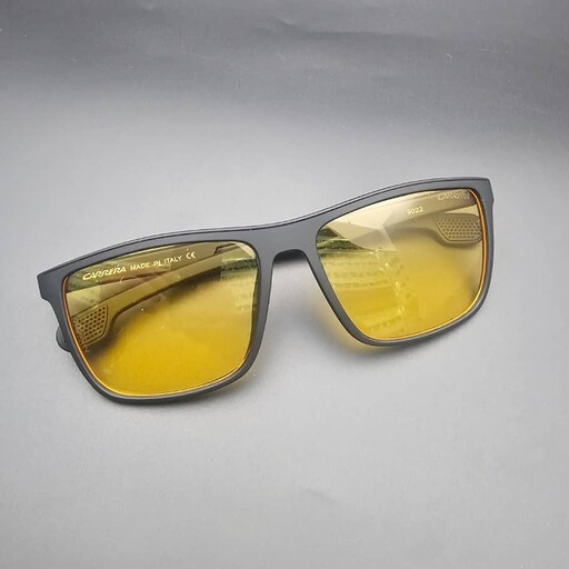 عینک شب مردانه کررا یووی 400 رنگ عدسی زرد ارسال رایگان 