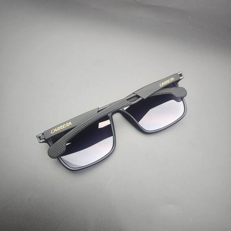 عینک آفتابی مردانه کررا یووی 400 رنگ مشکی ارسال رایگان 