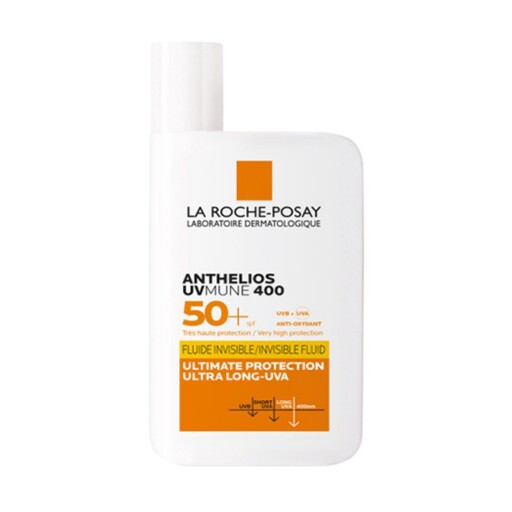 کرم ضد آفتاب فلویید بی رنگ لاروش پوزای با اس پی اف 50  مدل آنتلیوس یووی مون 400     La Roche Posay Anthelios UVMune 400 