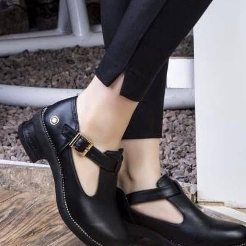 کفش کالج زنانه کارمندی مجلسی کالج زنانه چرمی کفش دانشجویی دخترانه
