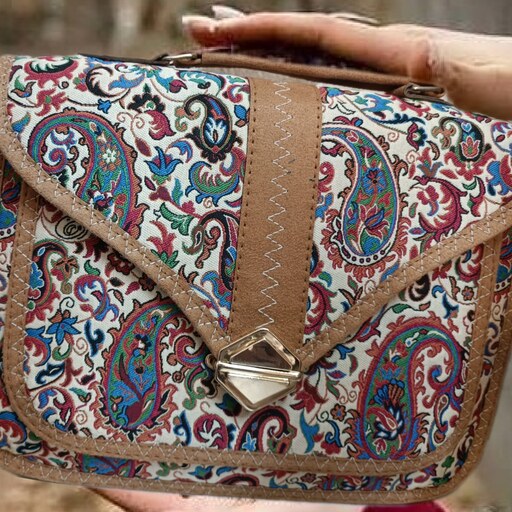 کیف ترمه  سنتی یزد مدل صندوقی