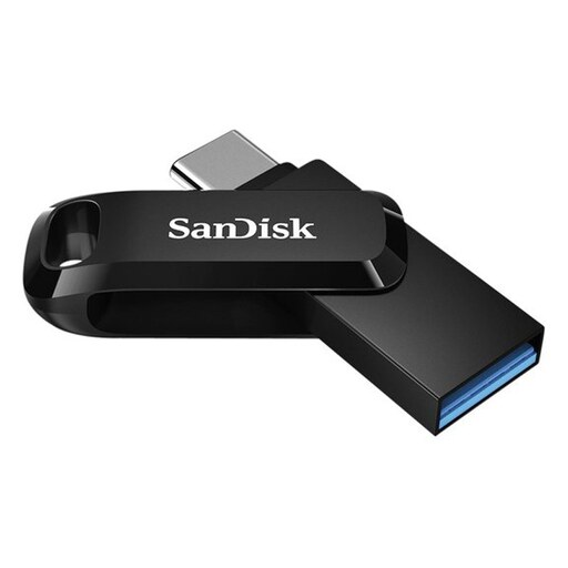 فلش 64 گیگ سن دیسک SanDisk Dual Drive Go OTG Type-C USB3.1