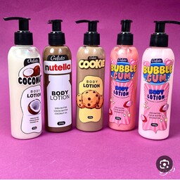 لوسیون بدن  مدل پمپی حجم 250 میلی لیتر
BODY LOTION NUTELLA ANILA