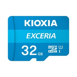 کارت حافظه microSDHC کیوکسیا مدل  Kioxia Exceria کلاس 10 استاندارد UHS-I U1 سرعت 100MBps ظرفیت 32 گیگابایت