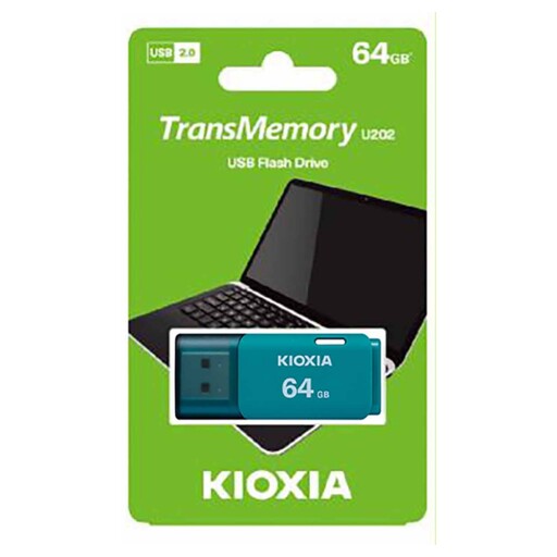 فلش مموری کیوکسیا مدل U202 ظرفیت 64 گیگابایت - Kioxia U202 64GB USB2.0 Flash Memory
