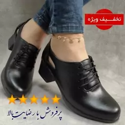 کفش طبی  پاشنه دار طبی زنانه مجلسی اداری رسمی مدل پارمیس قالب استاندارد سایز 37 تا 40 ارسال رایگان محصول تکوتوک باسلام