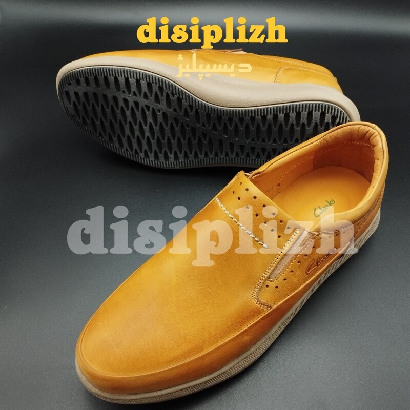 کفش چرم طبیعی مردانه دست دوز سفارشی طبی تولیدی کفش آقای خاص کد418