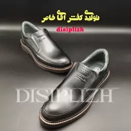 کفش چرم  مردانه طبی و خاص .دست دوز  کد410