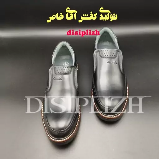 کفش چرم  مردانه طبی و خاص .دست دوز  کد410