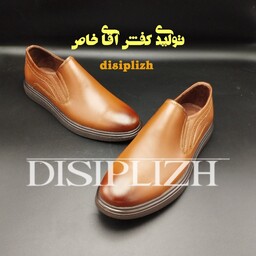 کفش چرم تبریز مردانه ،دست دوز،طبی،راحت ،تولیدی کفش آقای خاص کد407