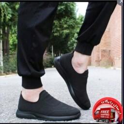 کفش جورابی مردانه دارای کفی طبی وماساژوری از سایز 40 تا 45 باارسال رایگان 