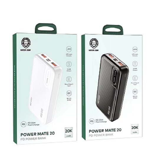 پاوربانک Green Lion Power mate 10 ظرفیت 10000mAh