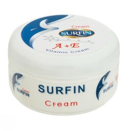 کرم مرطوب کننده دست و صورت(چرب)حاوی ویتامین E برند SURFIN کیفیت عالی
