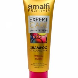 شامپو مو بدون سولفات آمالفی Amalfi مناسب موهای رنگ شده 250ml