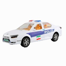 ماشین بازی دنا پلاس مدل پلیس راهنمایی و رانندگی با در باز شو