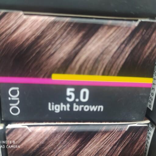 رنگ مو ایتالیایی بدون آمونیاک 100 میل اولیا لایف سری طبیعی شماره 5.0 