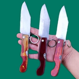 چاقو تاشو سفری مدل کردی ضدزنگ مخصوص طبیعت گردی(24سانتی متر)