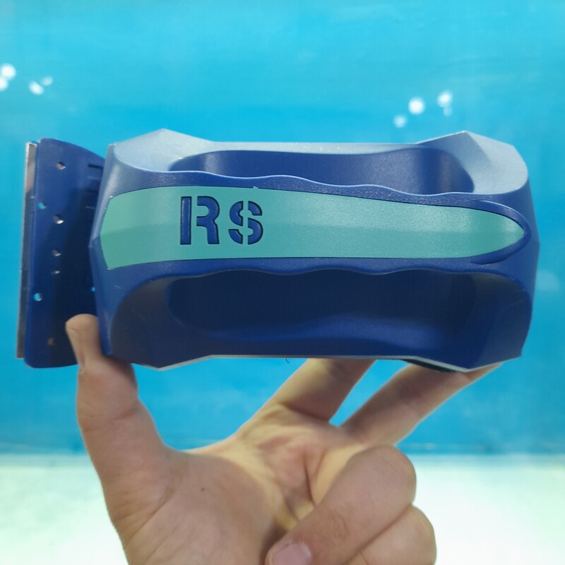 شیشه پاک کن تیغه دار مغناطیسی آکواریوم RS-33C آر اس (تیغه پلاستیکی و فلزی قابل تعویض)