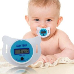 تب سنج پستونکی دیجیتال نوزاد دما سنج دیجیتال بدن(اندازه گیری دمای بدن)پستانکی BABY PACIFIER