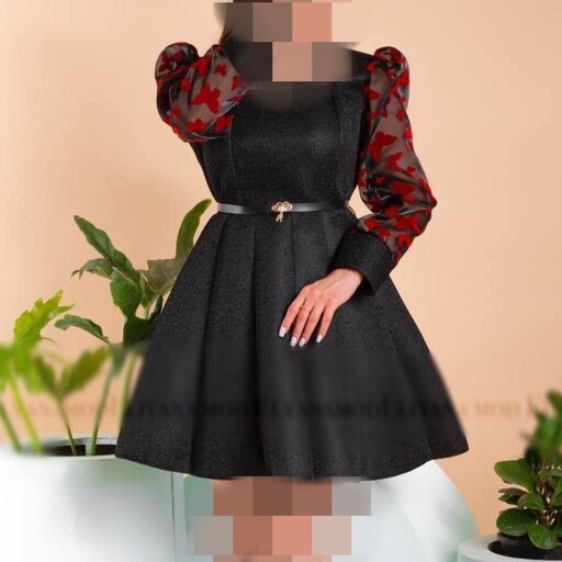لباس مجلسی دخترانه سایزبندی 36 الی 44 رنگبندی ژورنال-لباس مجلسی عروسکی دخترانه