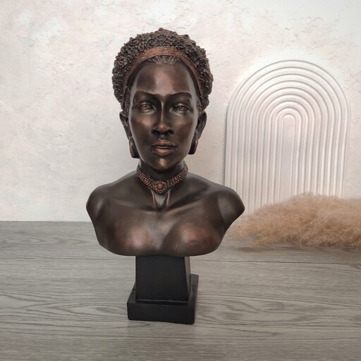 مجسمه زن آفریقایی (پلی استر)
